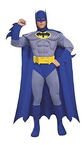 Disfraz Batman Deluxe Con Musculatura