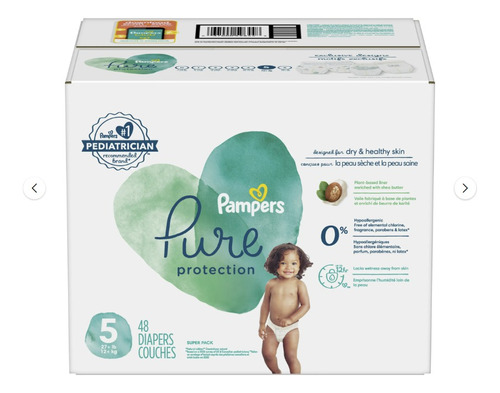 Pañales Pampers Desechables 48 Unidades 