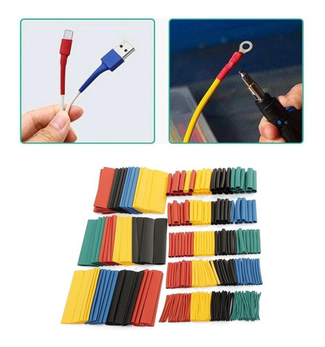 Kit De Tubos Termocontraíbles Reparación Cables 328uds M®