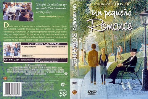 Un Pequeño Romance - Alec Guinness - Diane Lane - Dvd