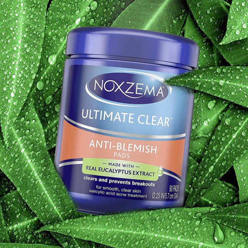 Noxzema Ultimate Clear Face Pads Clears  Prevents Acne Anti