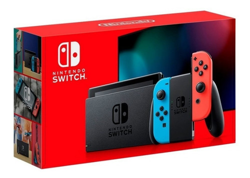 Nintendo Switch Neon 2019 Bateria Extendida