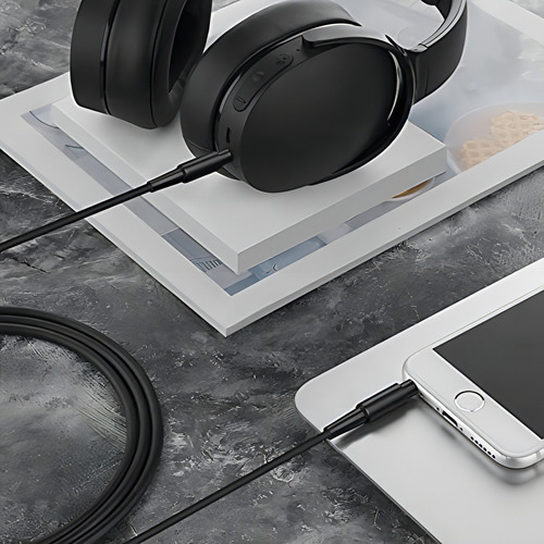 Geekria Cable Audio Con Micrófono Con Skullcandy Crusher 3