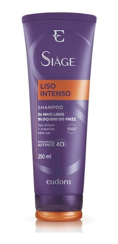 Eudora Siage Shampoo Liso Intenso 250ml