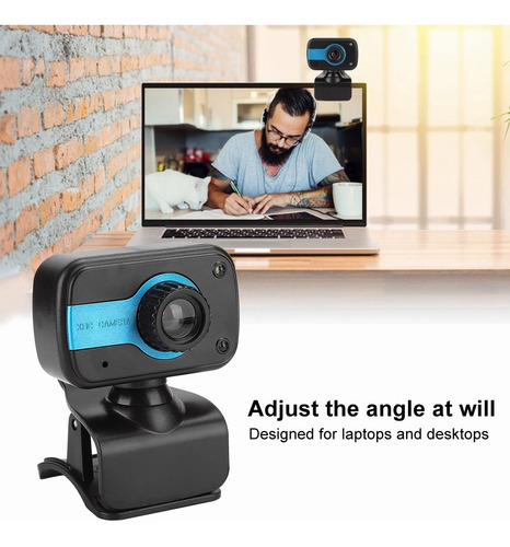 Cámara Web Usb Full Hd 1080p Con Micrófono Transmisión En