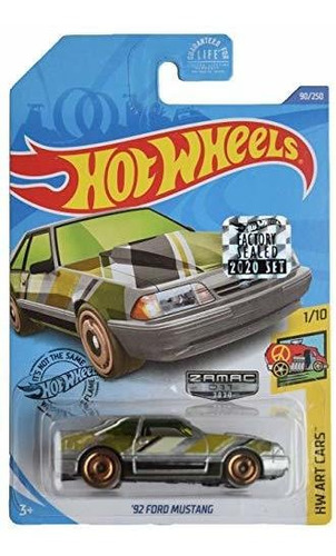 Diecast Hotwheels Zamac ['92 Ford Mustang], Art Cars Ksczi