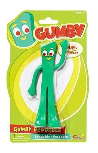 Figura Flexible De Nj Croce Gumby