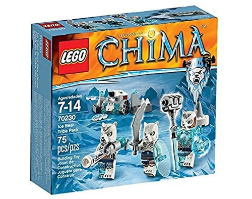 Paquete De La Tribu Lego Legends Of Chima Ice Bear #70230