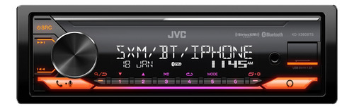 Stereo Jvc Bluetooth 380bts Parlantes Bomber 6,5 Pulgadas