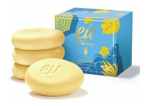 Sabonete Em Barra Eu Delicious Jequiti 2 Caixas
