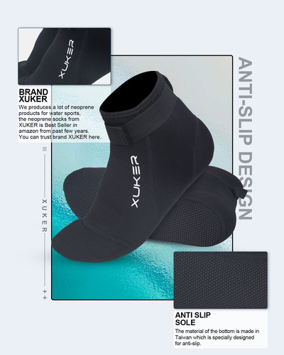 Calcetines De Neopreno 3 Mm Para Playa Y Deportes Acuáticos