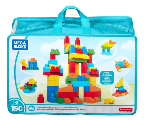 Mega Bloks Megabloques De Construcción Super Deluxe