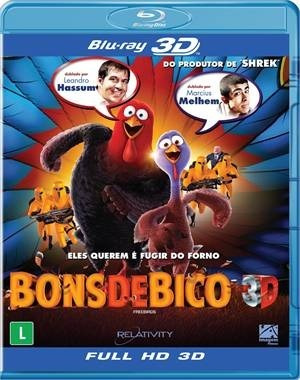 Bons De Bico 2d 3d Blu-ray Original Novo Lacrado