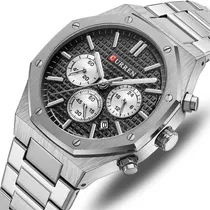 Comprar Reloj De Pulsera Curren Polygon Design Alloy Quartz Para Hom