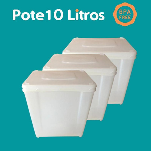 Cubo para colorear de 20 litros, 3 piezas