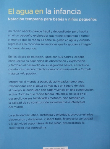 El Agua En La Infancia, Natación Para Bebés Y Niños Pequeños