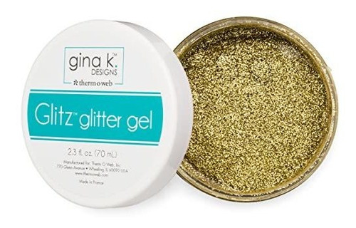 Gina K. Designs For Therm O Web Glitz Gel Con Purpurina, Dor