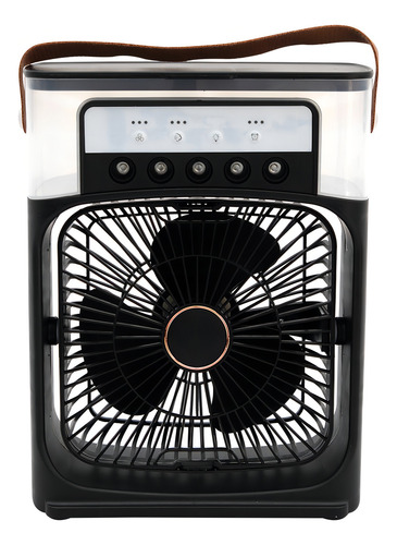 Mini Ar Condicionado Ventilador Mesa Escritorio Usb Cor verde