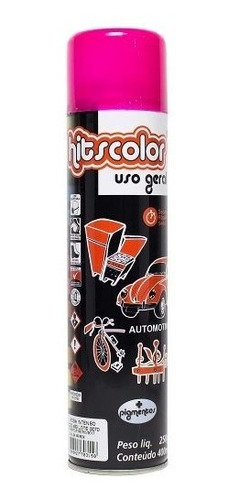 Tinta Spray Uso Geral E Automotivo 400ml - Rosa Intenso