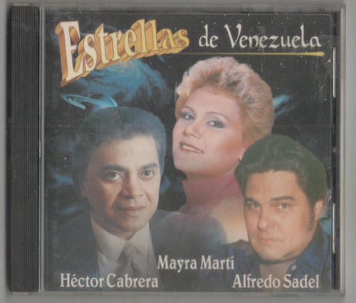 Héctor Cabrera Mayra Marti. Estrellas De Vzla. Cd Usado. Qqa