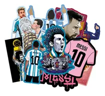 Comprar Pack Stickers Lio Messi Vinilo Calcomanias Apum