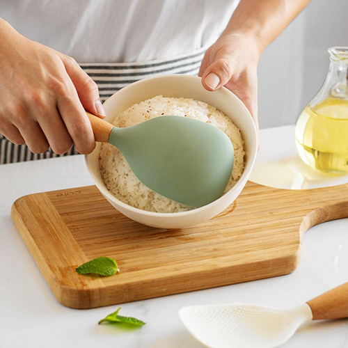 Cuchara De Arroz Vertical Antiadherente Para Arroz Con Mango