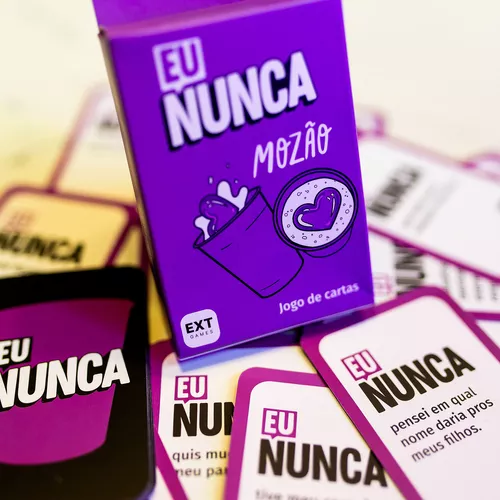 Jogo de Cartas Bebida Shot Drink Esquenta Eu Nunca Baralho em Promoção na  Americanas