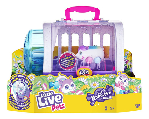 Little Live Pets - Lil' Hamster: Popmello & House Playset |