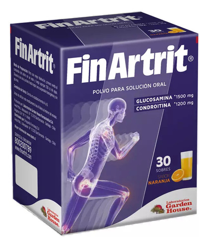 Fin Artrit Polvo Solución Oral Para La Artritis 