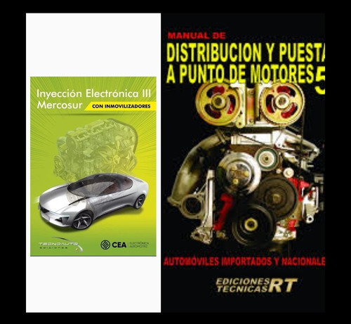Manuales Técnicos Automotriz X 2pcs Distribución/iny/apriete