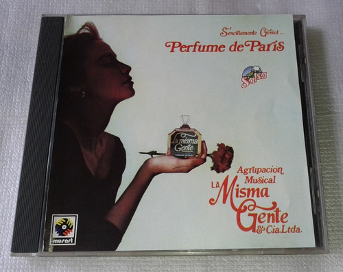 Agrupacion Musical La Misma Gente Perfume De Paris Cd 1991