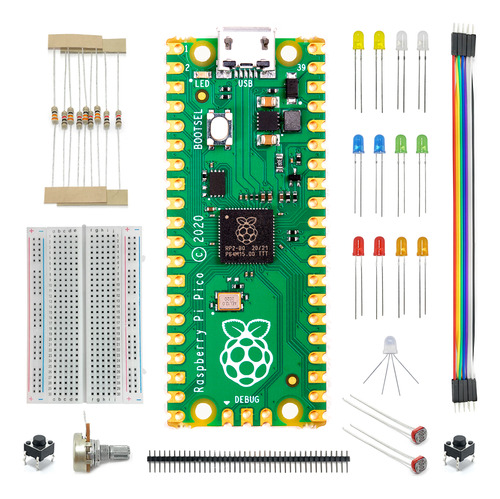 Kit Básico De Raspberry Pi Pico