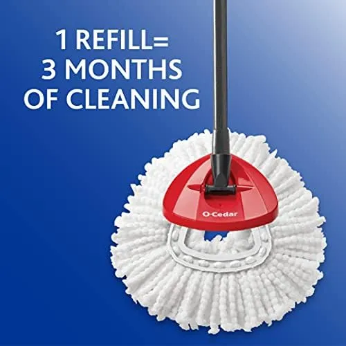 O-cedar Easywring Microfiber Spin Mop & Bucket Sistema De Li