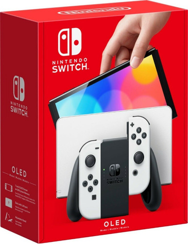 Consola Nintendo Switch Oled 64gb Standard Blanca / Makkax