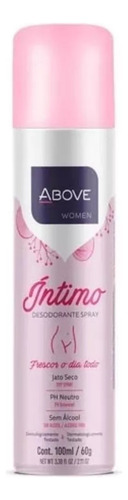 Desodorante Íntimo Mulheres Above Sem Alcool Spray
