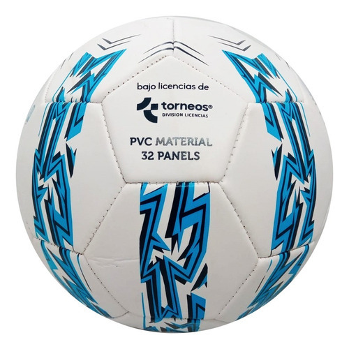 Pelota Futbol Racing Club N° 5 Drb Niño Infantil Pvc Color Blanco/celeste Estadios 2022