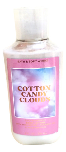 Body Lotion Cotton Candy Clouds Bath & Bodyworks Fragancia Frutal