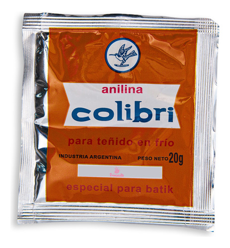 Anilinas Colibrí 