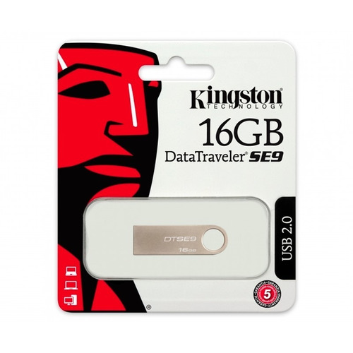 Memoria Usb Kingston Se9 16gb Metalica