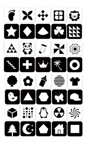 Juego De Libros De Tela Suave Sobre Estimulación Visual Para