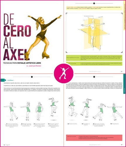 Libro De Cero Al Axel - Técnicas De Patinaje Artístico Libre