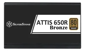 Fuente Silverstone Attis 650r 80 Plus Bronze Atx 3.1 650w