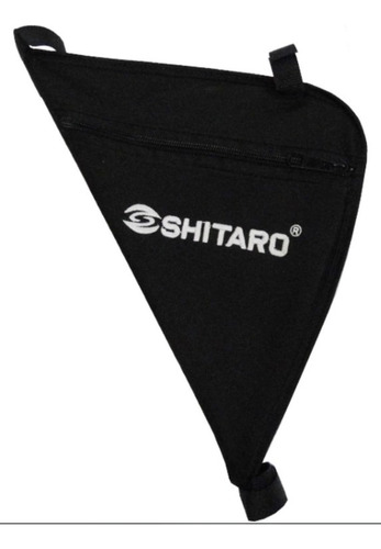 Bolsa De Quadro Triangular Shitaro Preta.
