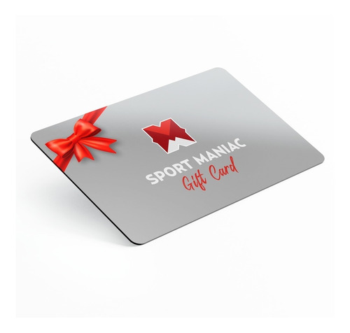 Gift Card Tarjeta De Regalo Sport Maniac Fitness - Silver 