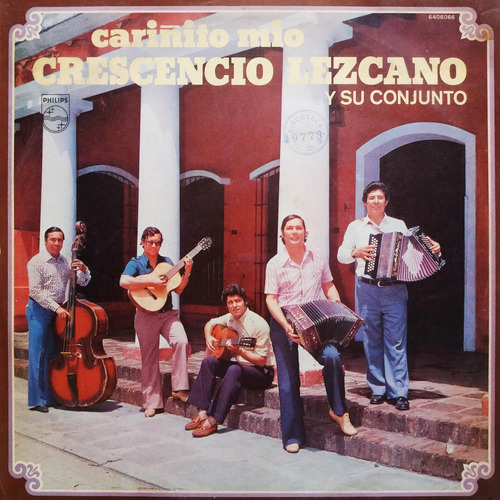 Crescencio Lezcano Y Su Conjunto - Cariñito Mio Lp 1