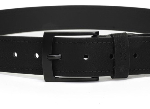 Cinturón Hombre Wellington Eco Cuero C/ Pasador De 40 Mm. Wel 53462.1 Negro Lisa Ml