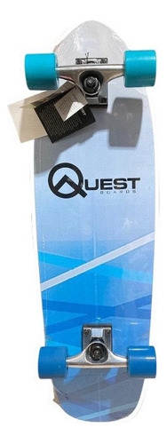 Patineta Skate Quest Boards 30 Azul Qt-mcv30qs
