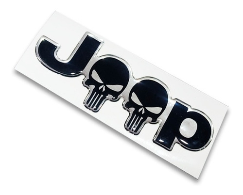 Emblema Resinado Jeep Justiciero Resinado 13 Cm