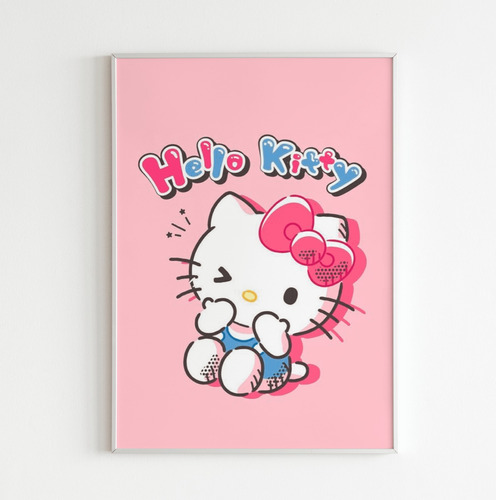 Poster Hello Kitty Personajes Decoración 