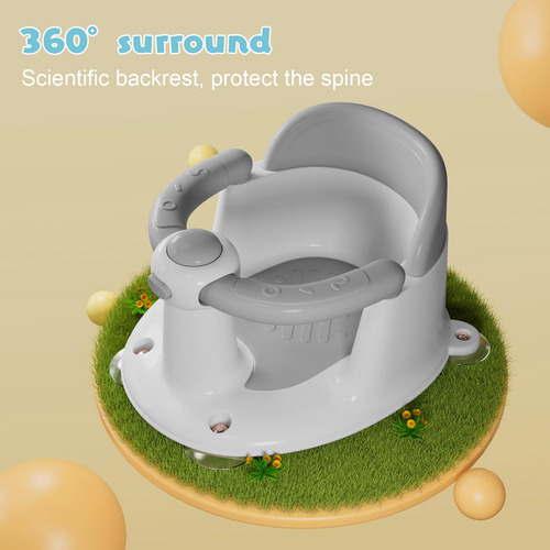 Asiento De Baño Para Bebés De 6 Meses En Adelante, Asientos